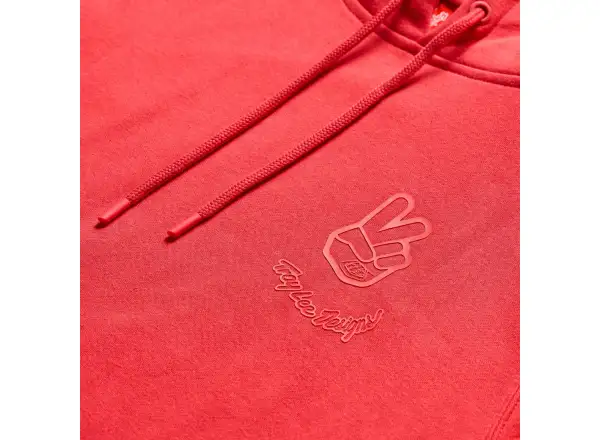Troy Lee Designs Peace Out pánská mikina Scarlet