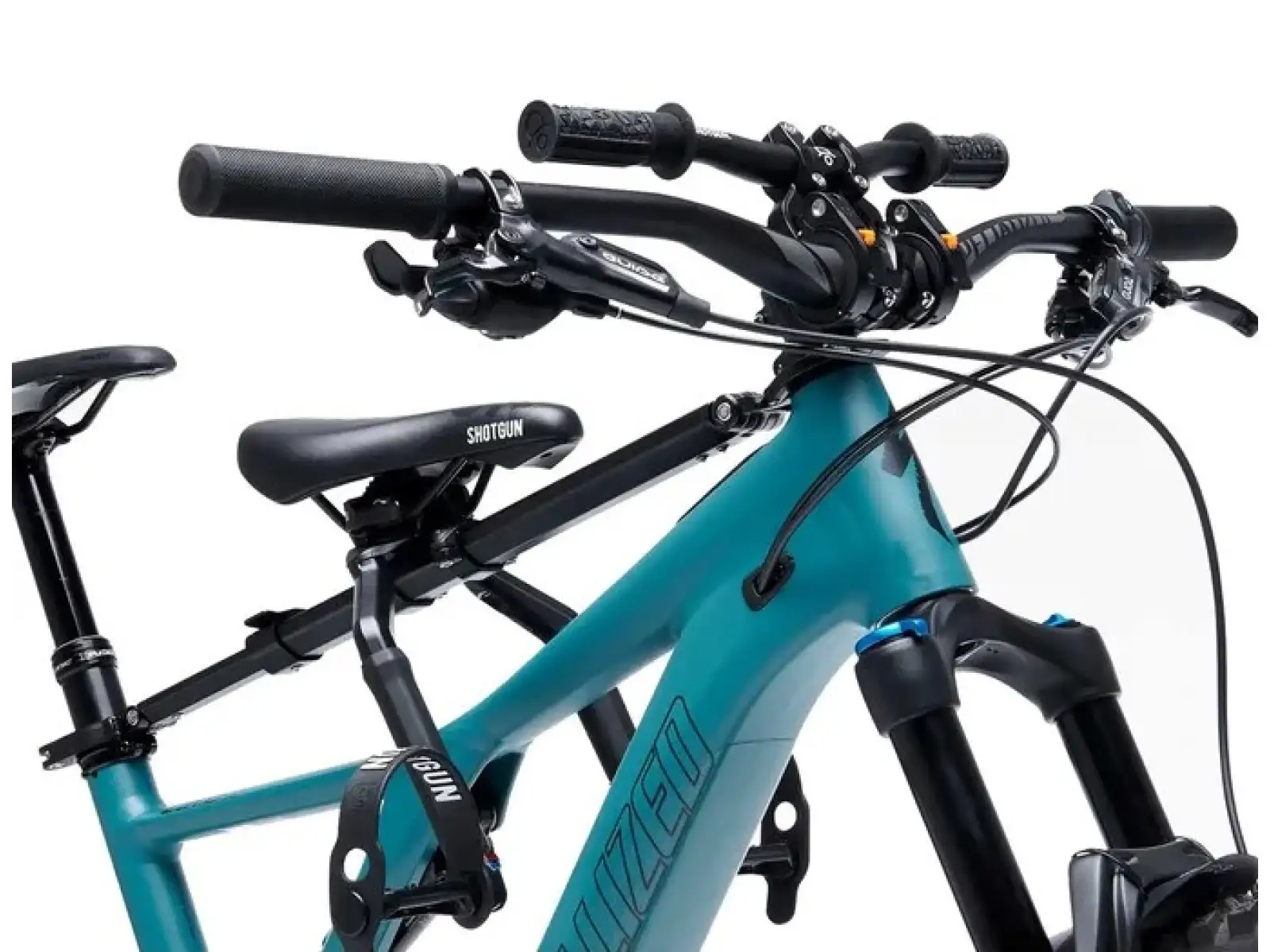 Kids Ride Shotgun Pro Combo dětská sedačka a řídítka na rám