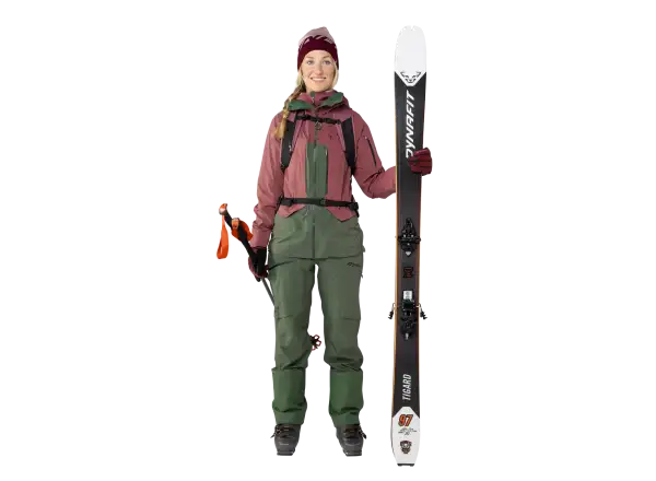 Dynafit Tigard 3L Stretch dámská bunda Dark Rose
