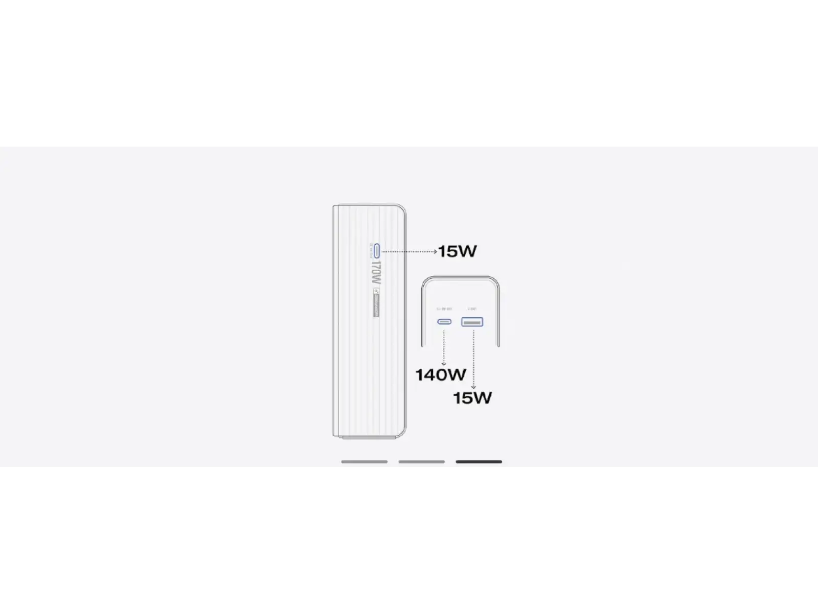 EcoFlow Rapid Power Banka (25000mAh,170W) - stříbrná