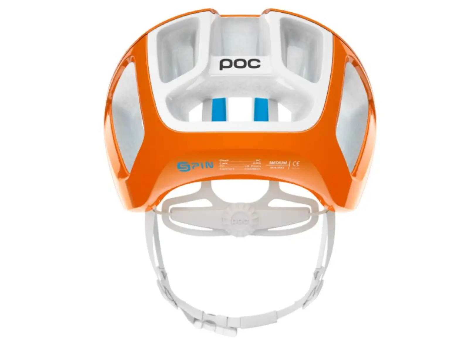 POC Ventral SPIN přilba Zink Orange/AVIP