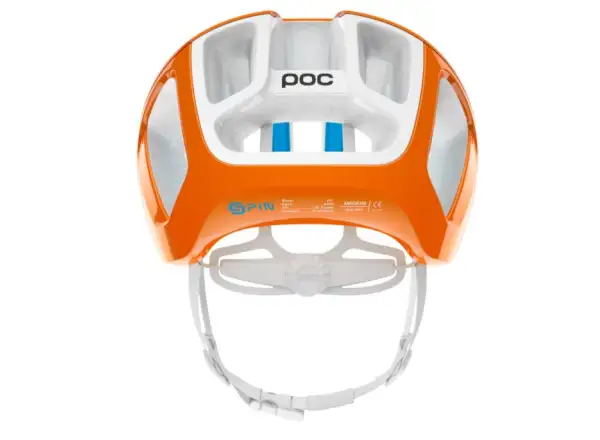 POC Ventral SPIN přilba Zink Orange/AVIP