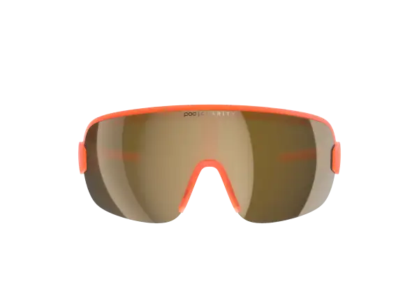 POC Aim brýle Fluorescent Orange Translucent/Clarity Road/Partly Sunny Gold