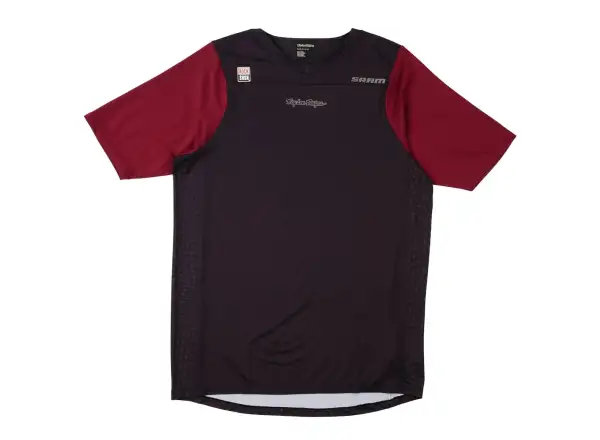 Troy Lee Designs x SRAM Skyline pánsý dres krátký rukáv Radioscape Black/Berry