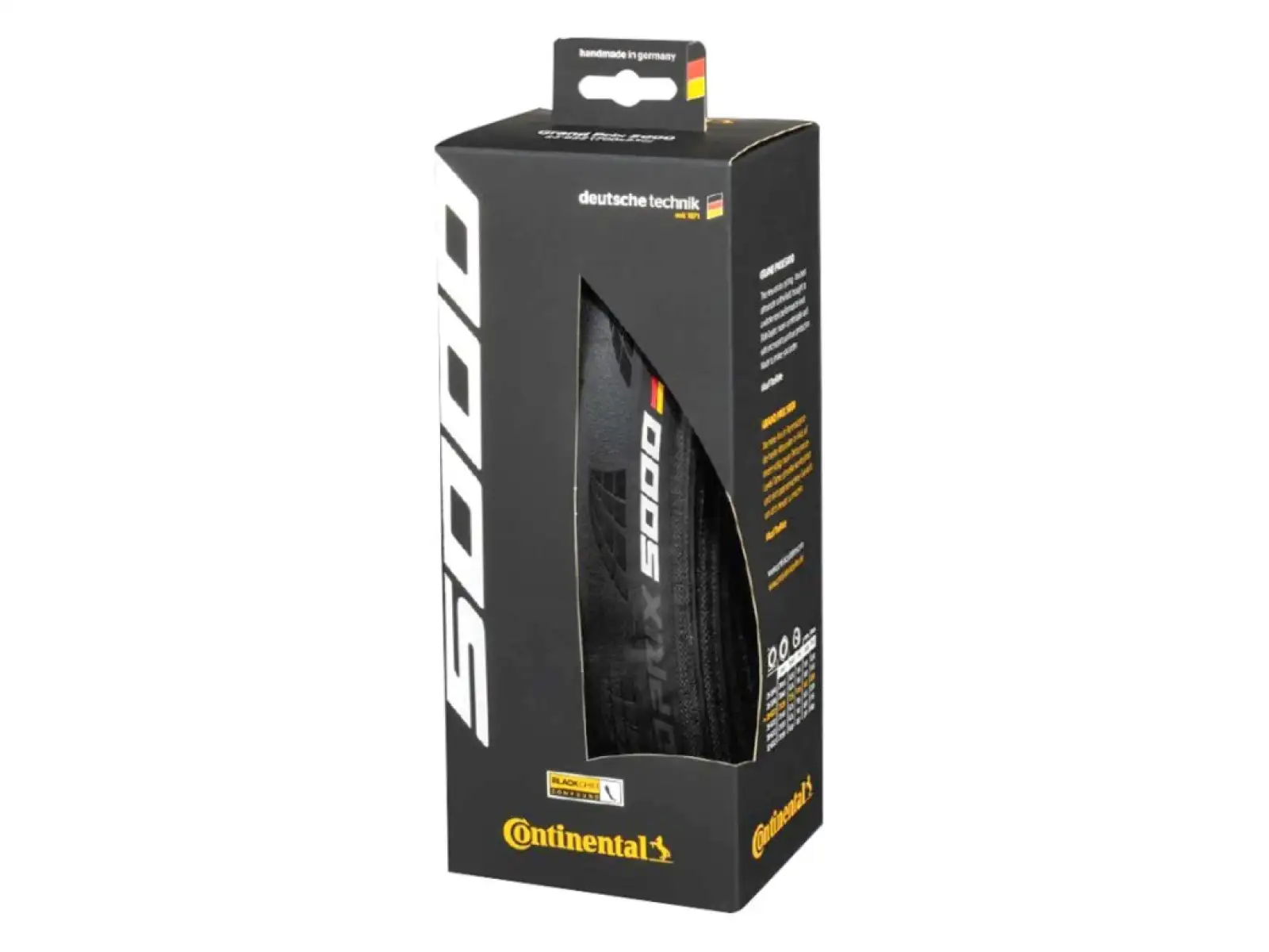 Continental GrandPrix 5000 27,5" silniční plášť kevlar černá