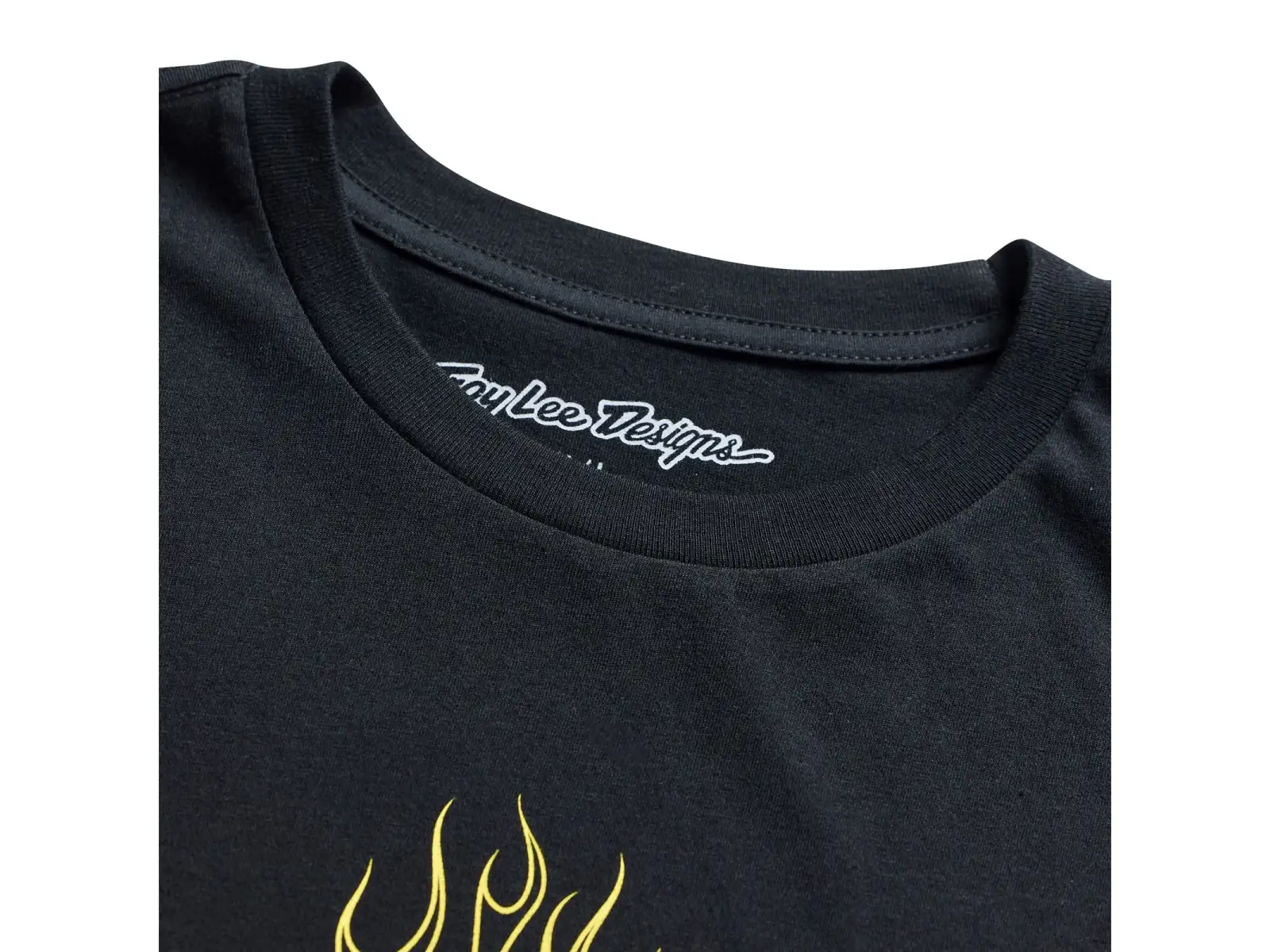 Troy Lee Designs Flame 2 pánské triko krátký rukáv Black