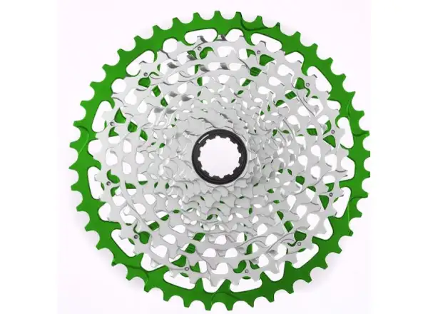 Garbaruk 12 sp. gravel kazeta 10-44 z. Sram XD zelená