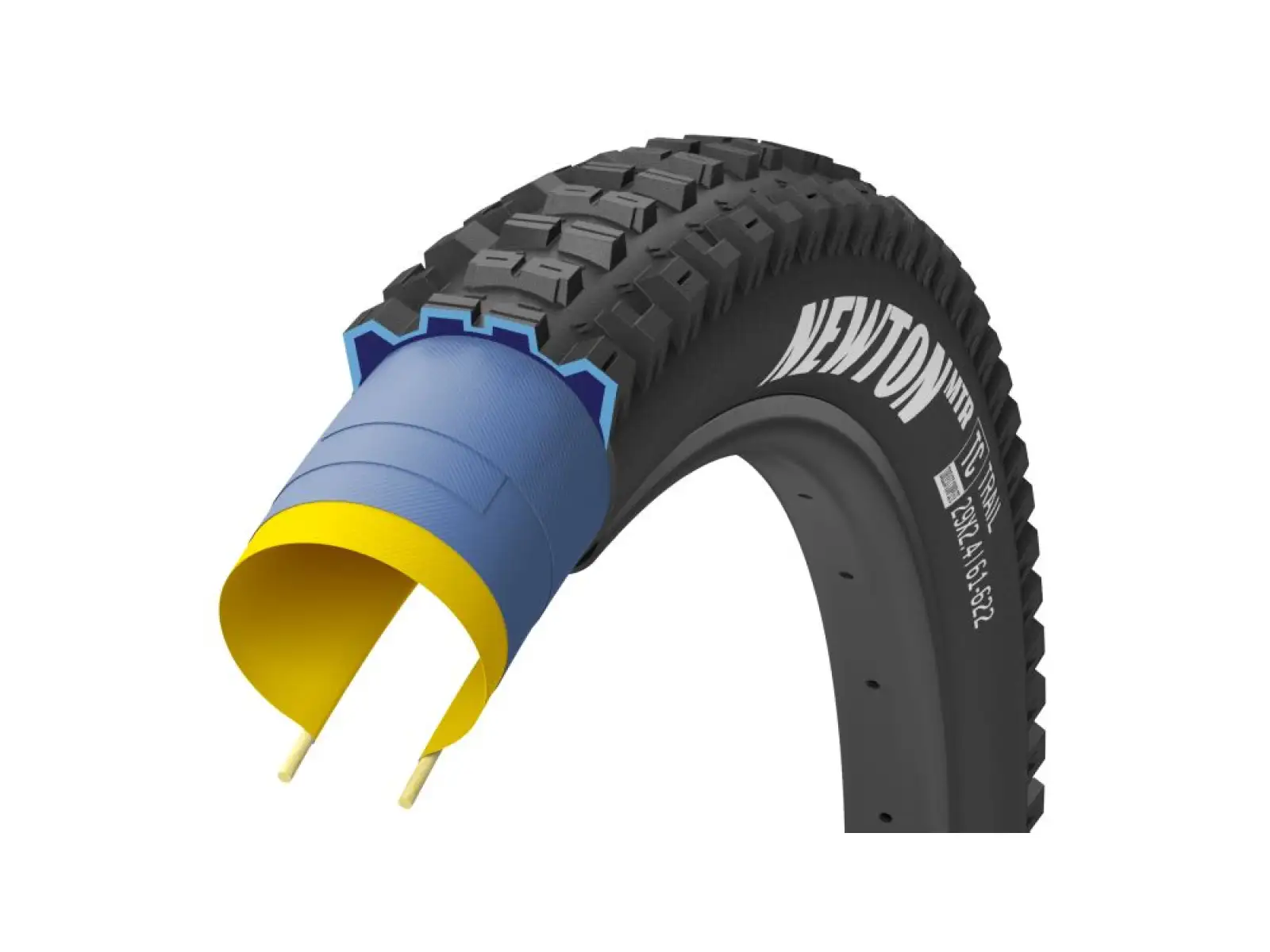 Goodyear Newton MTR Trail Tubeless Complete 29x2,40" MTB plášť kevlar