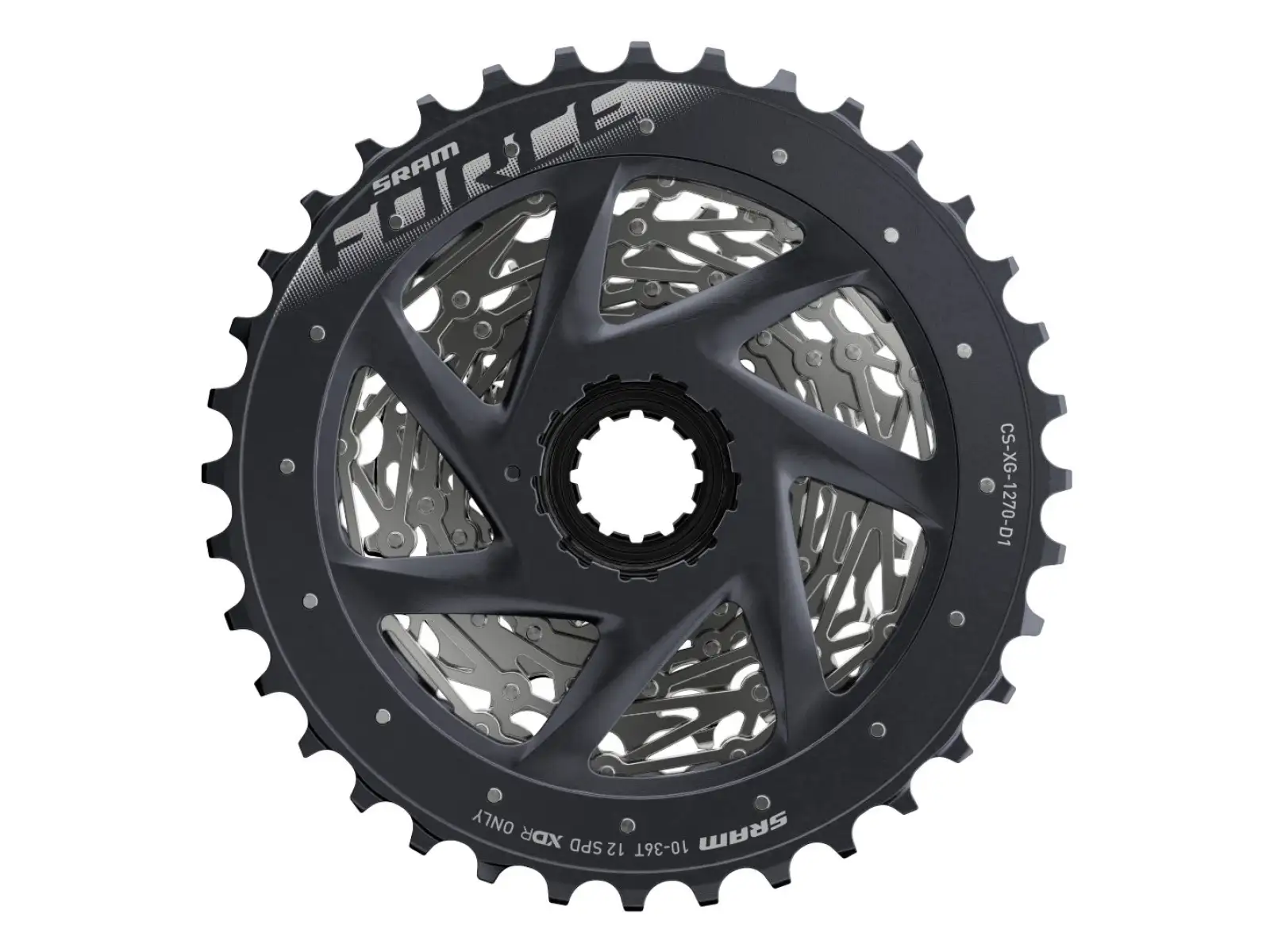 Sram CS XG-1270 D1 Silver 12sp. kazeta 10-33z.