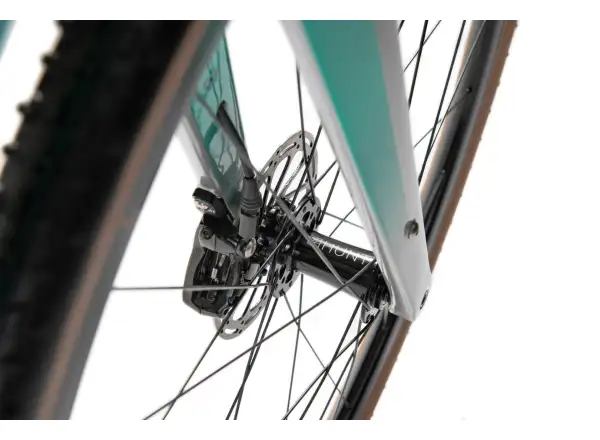 Bombtrack Tension 2 cyklokrosové kolo Glossy Grey / Green