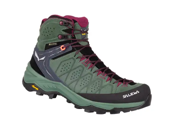 Salewa Alp Trainer 2 Mid GTX dámské boty Duck Green/Rhododendon