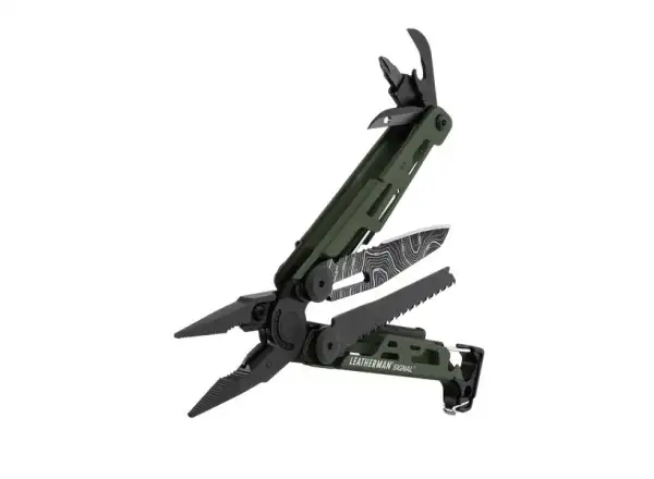 Leatherman Signal multitool Green Topo
