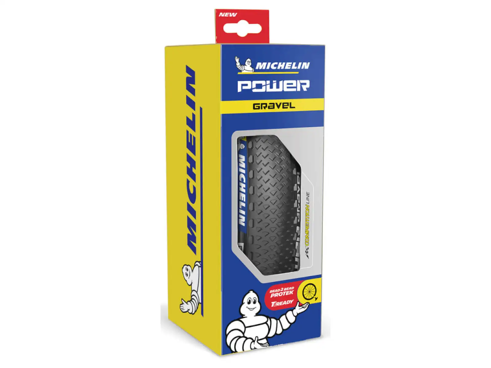 Michelin Power Gravel Competition line 700x47C TS TLR gravelový plášť kevlar černá