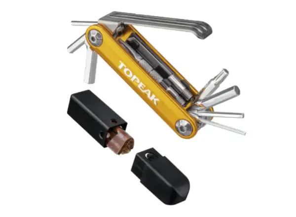 Topeak Tubi 11 Combo multiklíč 11 funkcí gold