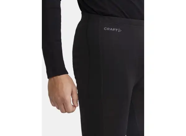 Craft ADV Wool Merino pánské spodní 3/4 kalhoty černá