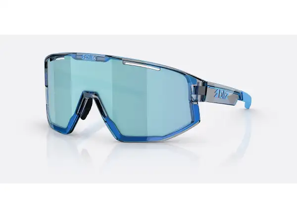 Bliz Fusion Small sluneční brýle Transparent Blue/Smoke Ice Blue Multi