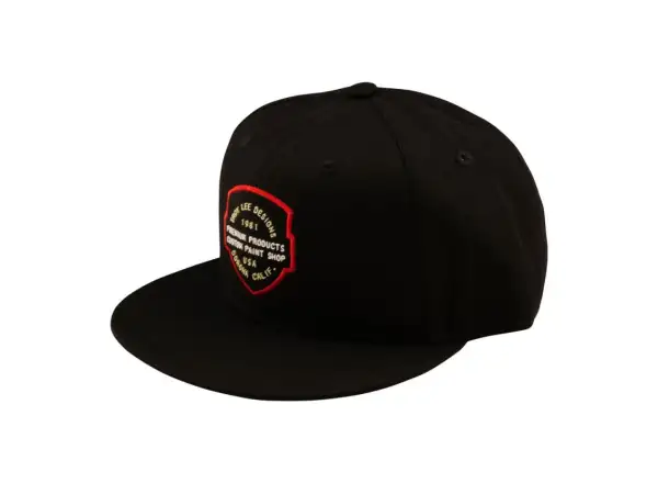 Troy Lee Designs Flat Bill Imprint kšiltovka Black