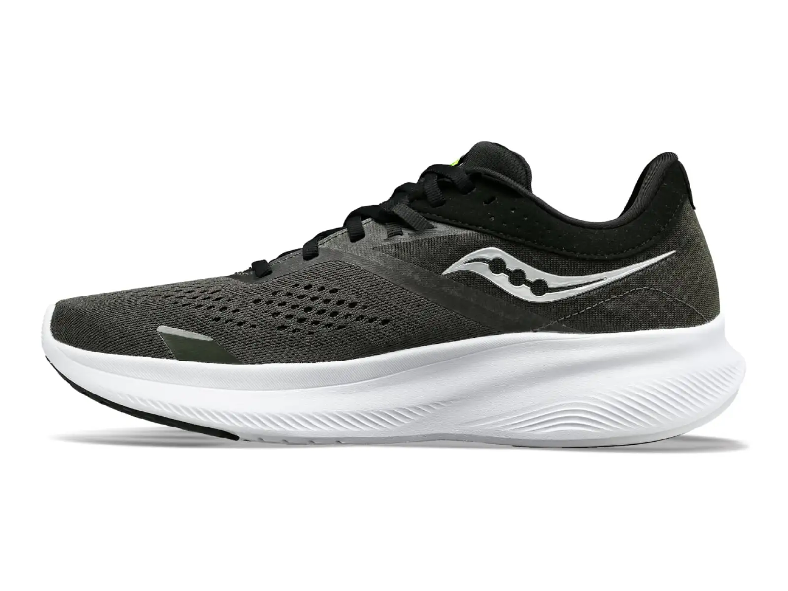 Saucony Ride 16 pánská běžecká obuv Umbra/Slime