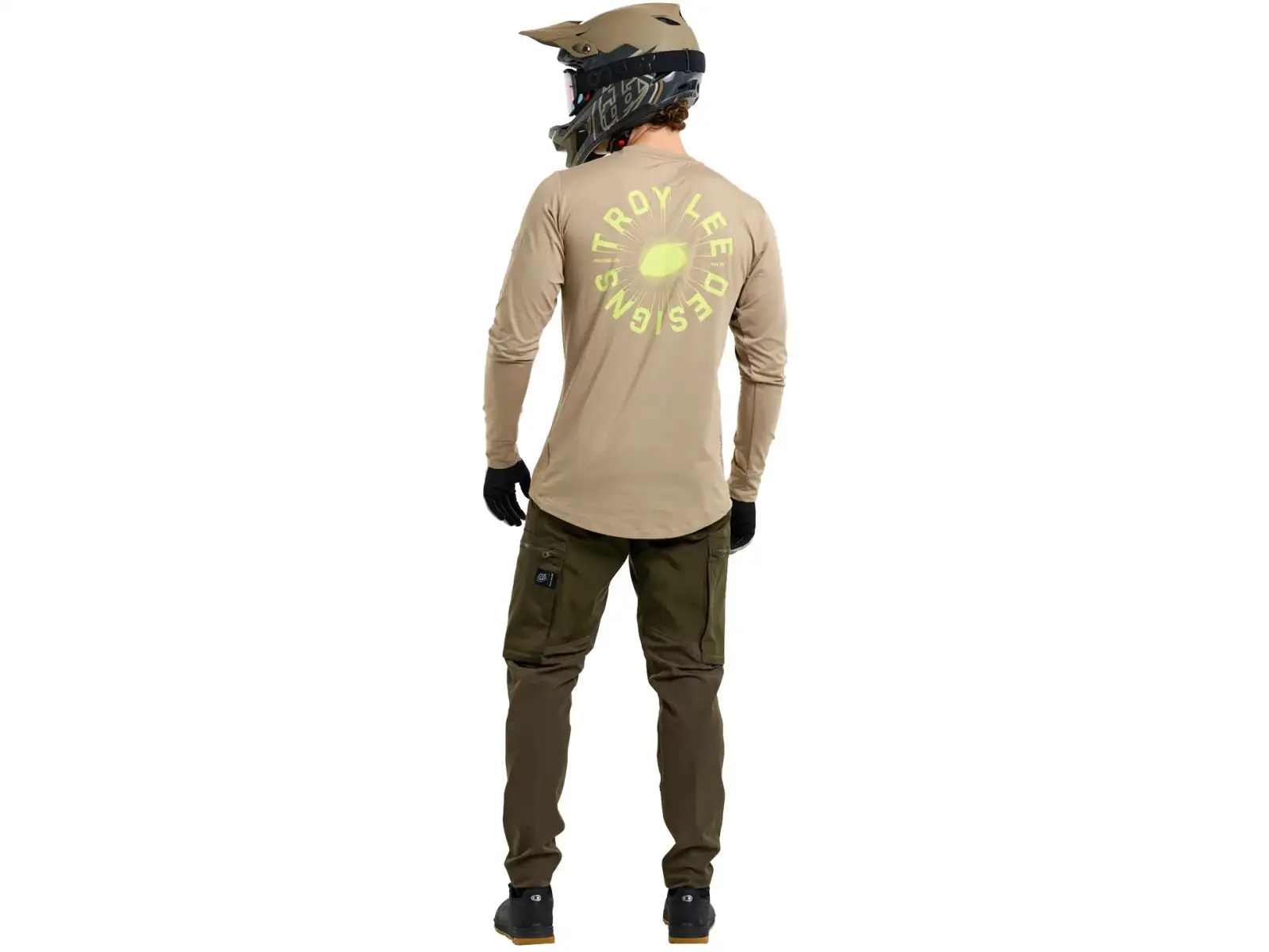 Troy Lee Designs Ruckus Ride Tee pánský dres dlouhý rukáv The Fuzz Timber