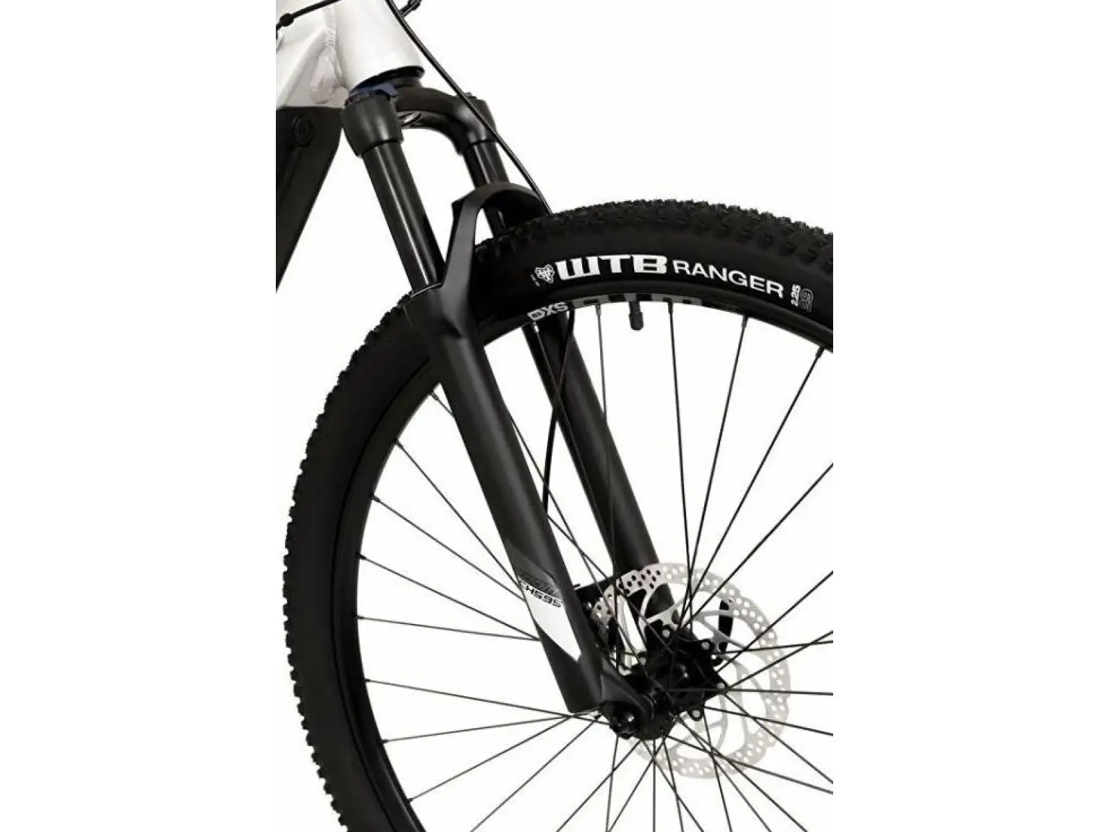 Rock Machine Blizzard INT e30-29 Gloss Silver/Black  celoodpružené elektrokolo
