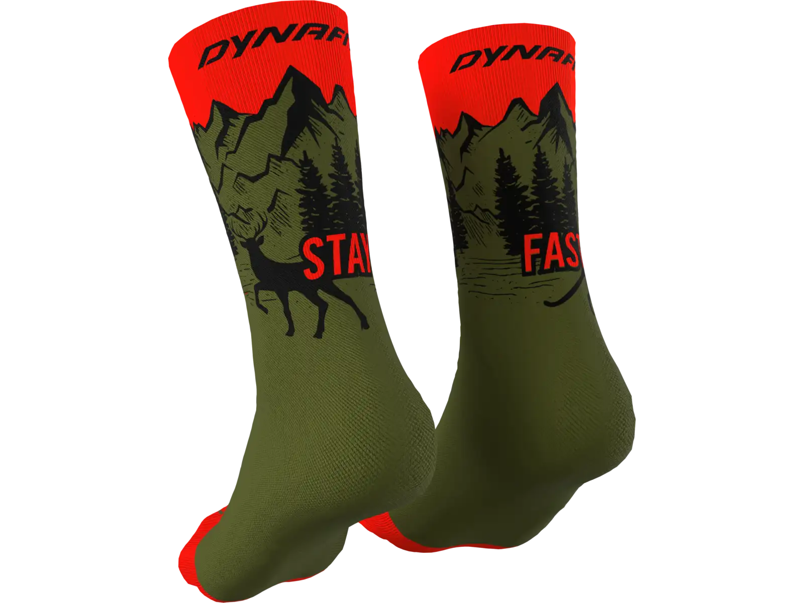 Dynafit Stay Fast sportovní ponožky Winter Moss
