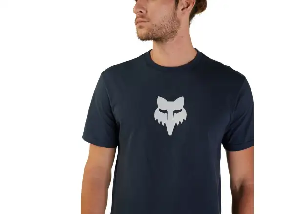Fox Head Premium pánské triko krátký rukáv Midnight Blue