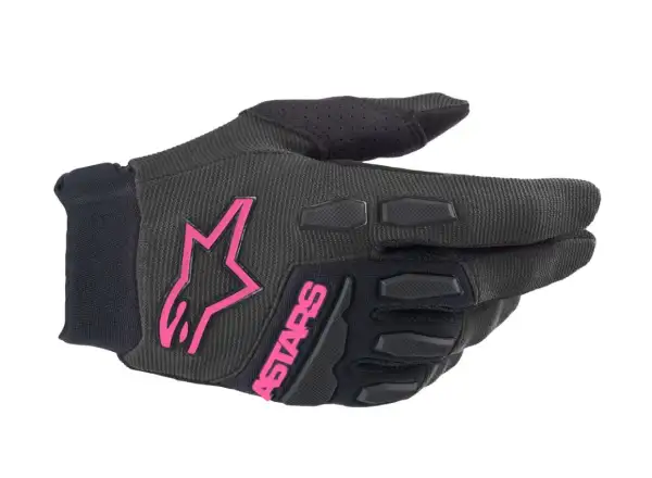 Alpinestars Stella Freeride cyklistické rukavice Black/Diva Pink