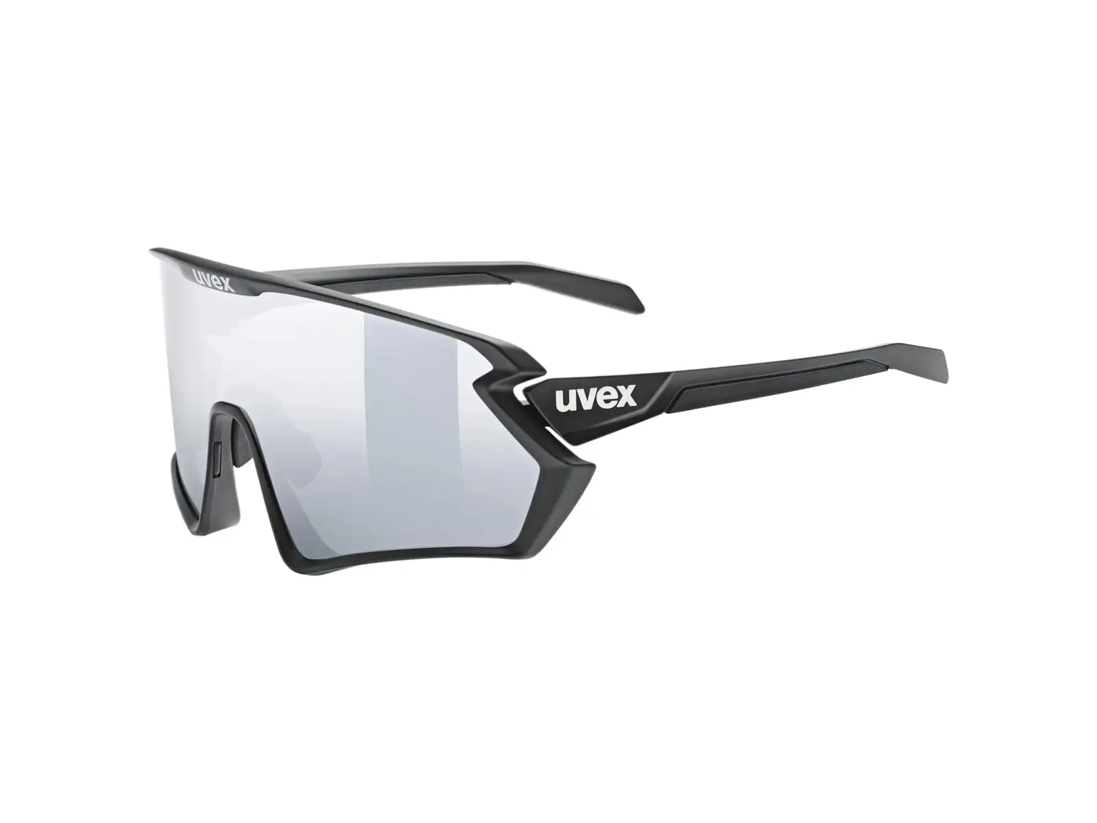 Uvex Sportstyle 231 2.0 cyklistické brýle Set Black Mat/Mirror Silver