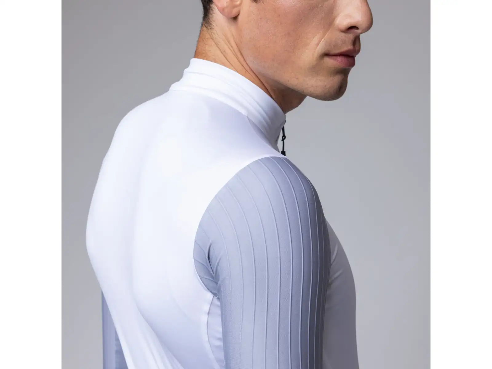 Alé PR-E Follow Me pánský zateplený dres dlouhý rukáv White