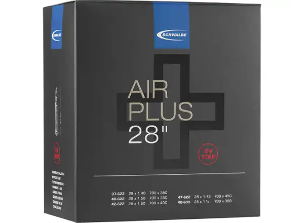 Schwalbe Air Plus 28" duše 37-47/622-635 galuskový ventil