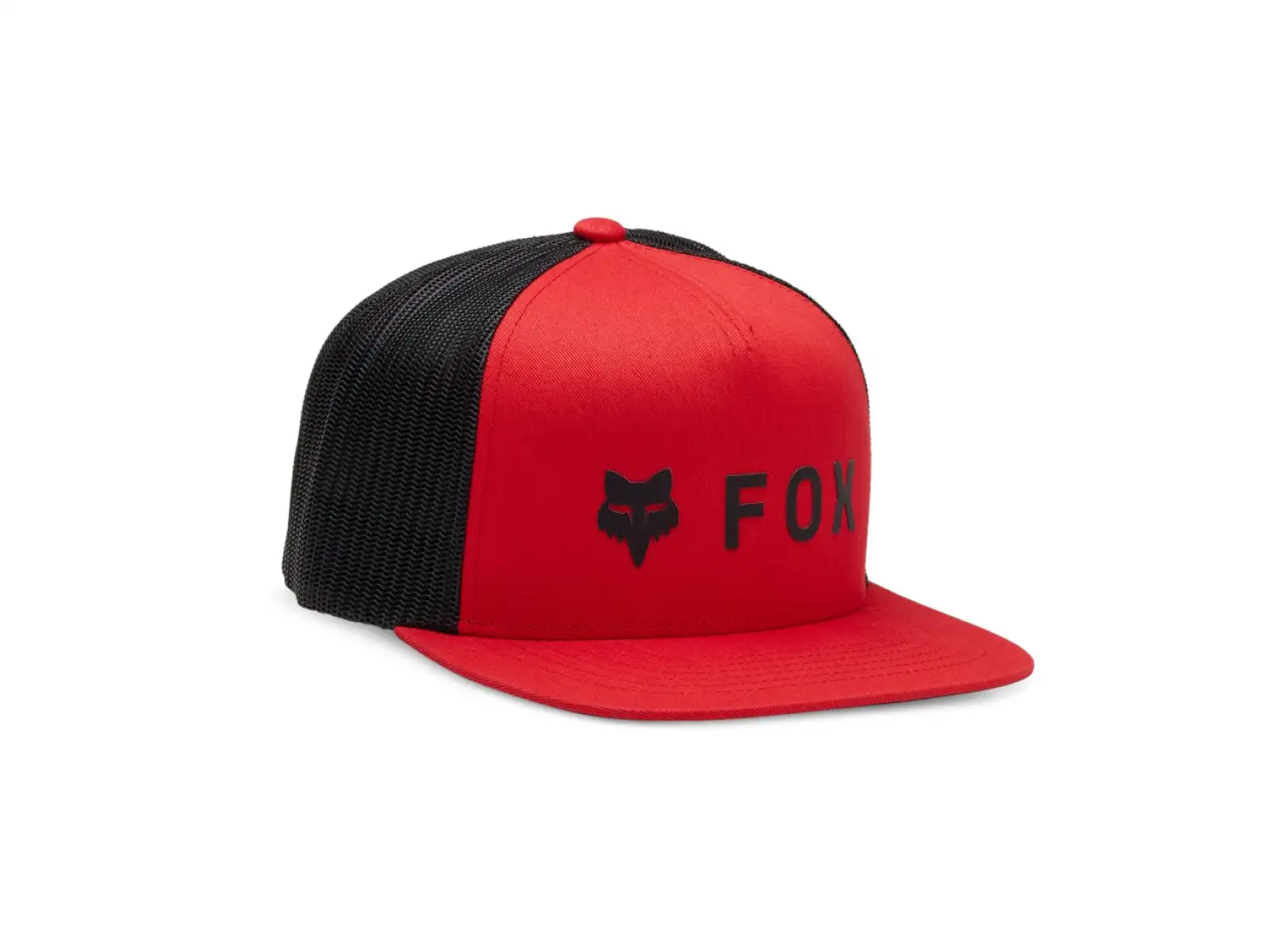 Fox Absolute Mesh Snapback pánská kšiltovka Flame Red