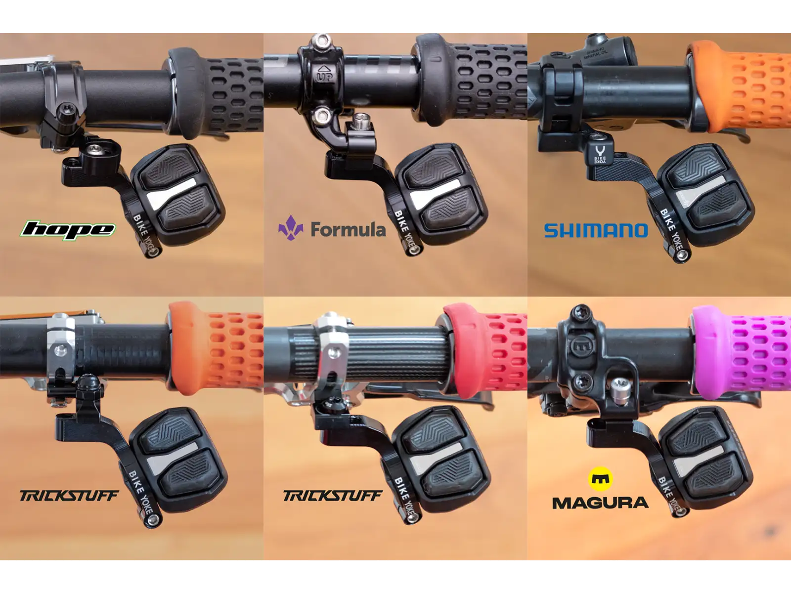 Bikeyoke Poddy adaptér Sram Pod T-pype levý