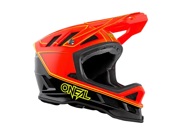 ONeal Blade Hyperlite přilba Charger Neon Red