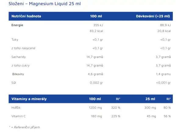 Born Magnesium Liquid 25ml pomeranč
