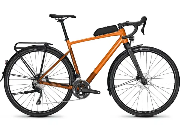 Focus Atlas 6.7 EQP DI gravel kolo Rustorange Glossy/Rustbrown Glossy