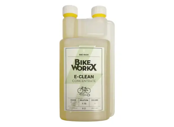 BikeWorkx E-Clean Concentrate čistič láhev 1l