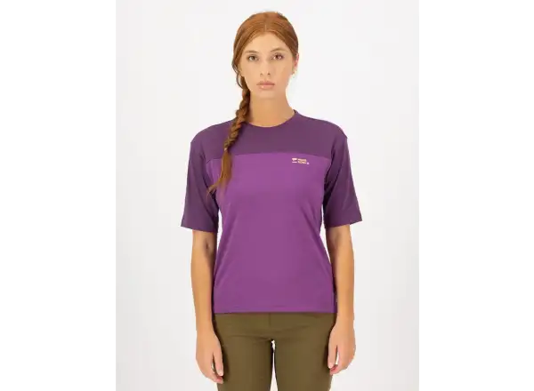 Mons Royale Diversion Merino dámský dres krátký rukáv Ultraviolet/Boysenberry