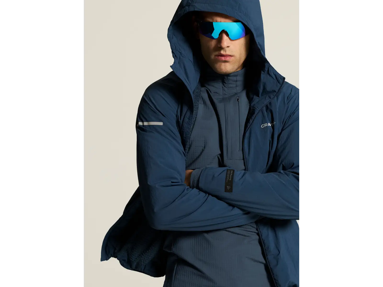 Craft Gain Thermal Midlayer 2 pánská mikina modrá