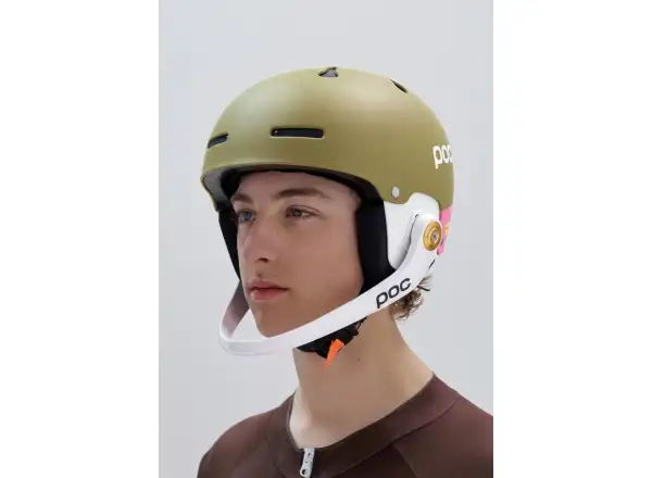 POC Artic SL MIPS lyžařská přilba Olivine Green Matt/Thulite Pink Matt