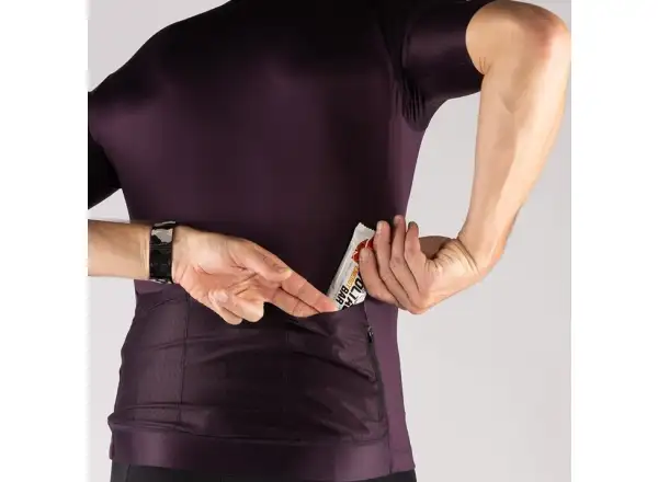 Force Mild pánský dres krátký rukáv fialová