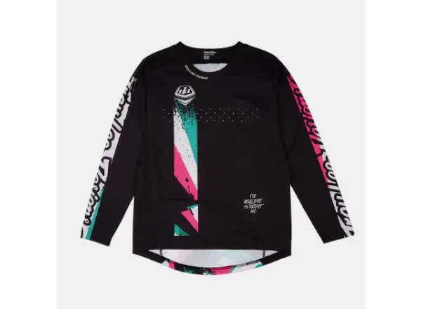 Troy Lee Designs Sprint Full Pull dětský dres dlouhý rukáv Black