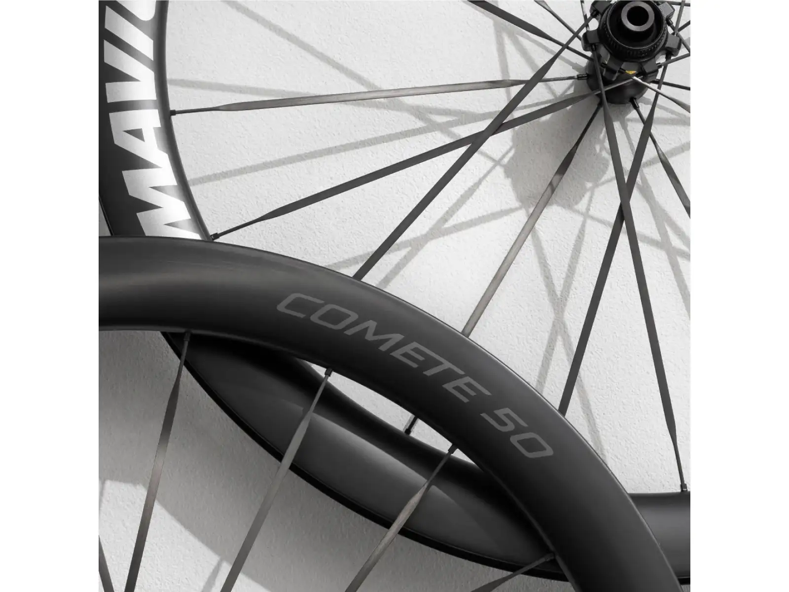 Mavic Comete 50 Disc CL silniční vypletená kola ořech Shimano HG11