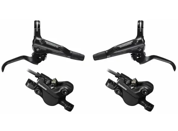 Shimano BL-MT501 + BR-MT500 sada přední a zadní hydraulické kotoučové brzdy