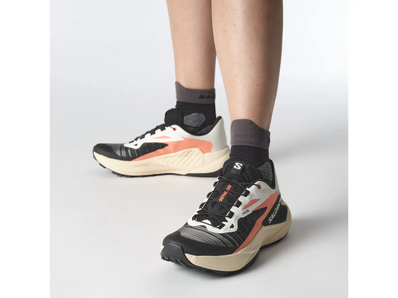 Salomon Genesis dámská běžecká obuv Fusion Coral/Tender Peach/Black