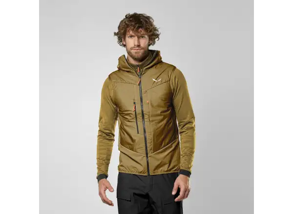 Salewa Sella Durastretch/Tirolwool® Responsive pánská vesta Golden Brown