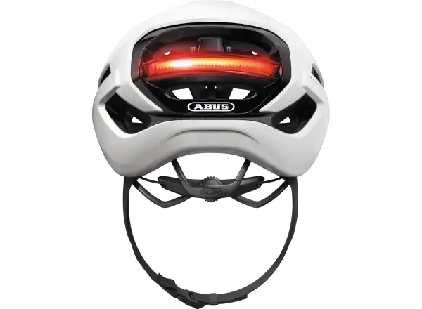 Abus Taipan LED gravel přilba Shiny White