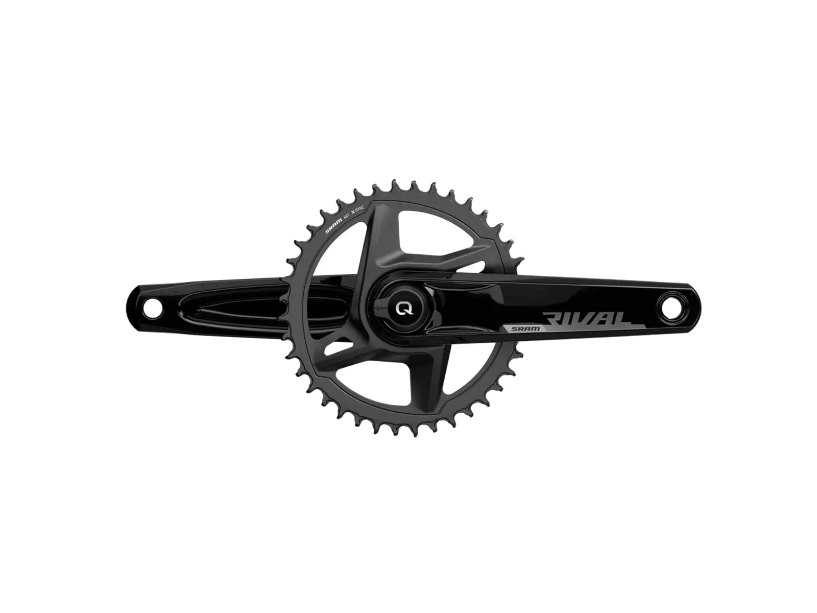 Sram Rival 1 AXS D1 DUB Wide 46 zubů silniční kliky s Powermetrem