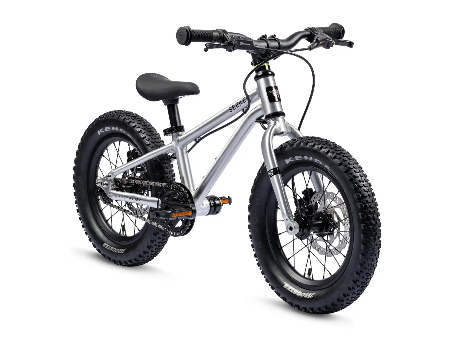 Early Rider Seeker 14" dětské kolo Brushed Aluminium 2026