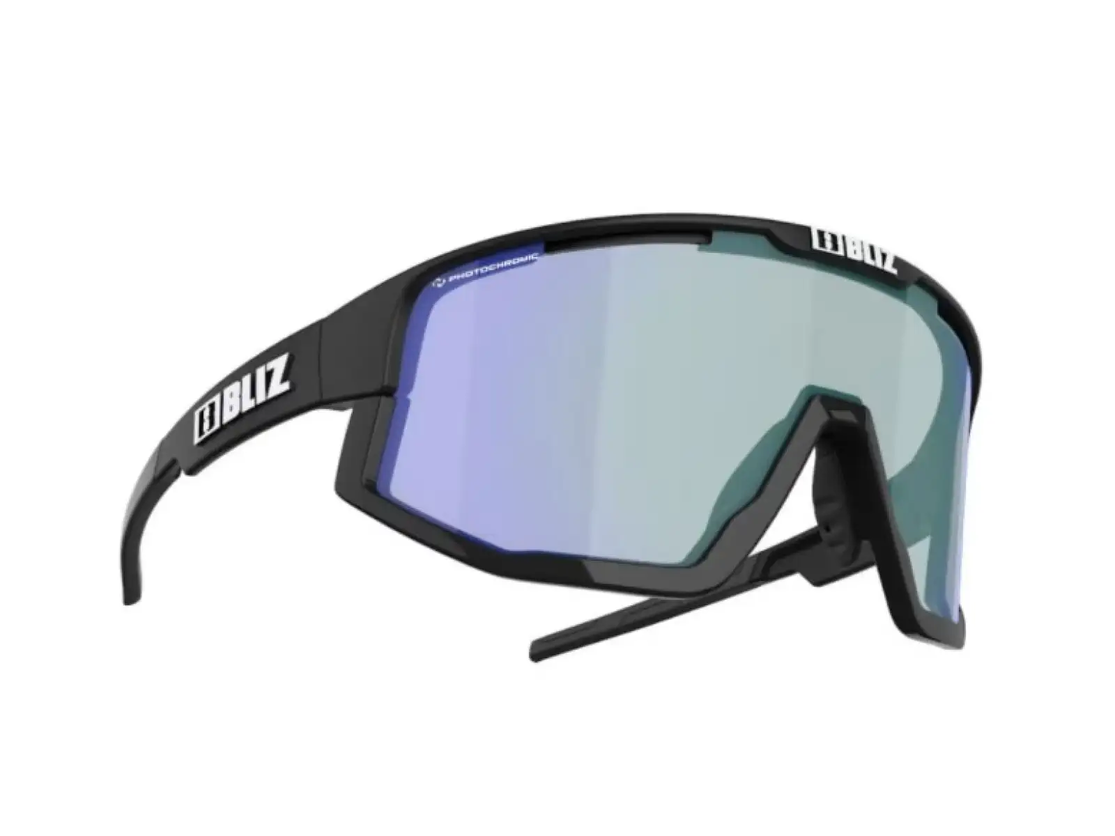 Bliz Vision Nano Optics fotochromatické brýle Matt Black Brown/Blue Multi Cat.1-3