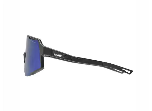 Uvex Sequenze cyklistické brýle Black matt/Mirror Green